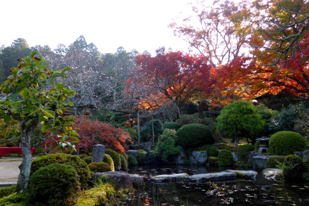 京都市左京区大原にある実光院の旧理覚院庭園